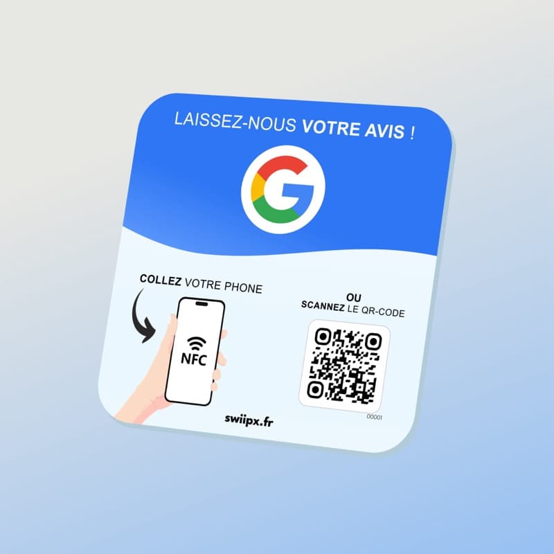 Pack Starter — 1 Plaque NFC Swiipx